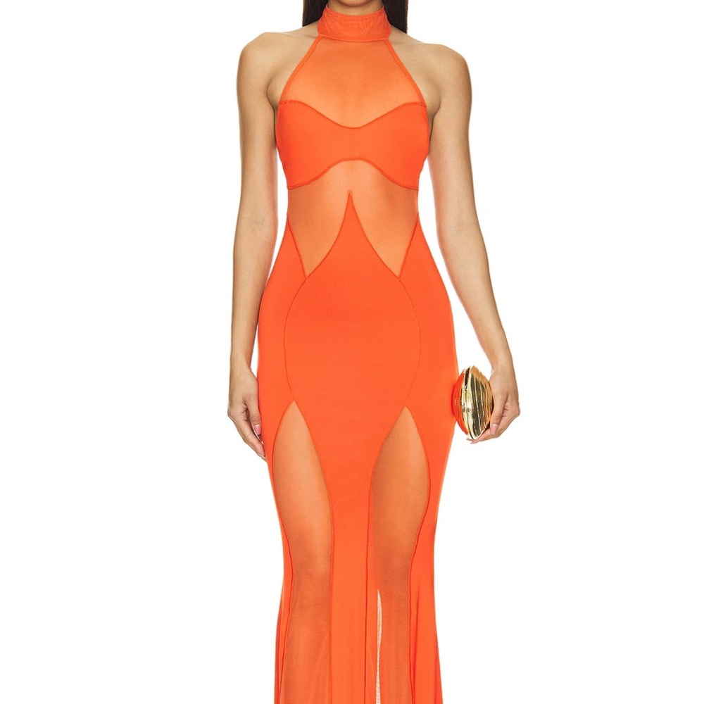 OW Collection Siena Halter Dress NWT